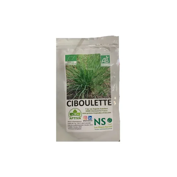 Ciboulette Bio - Sachet de 5G