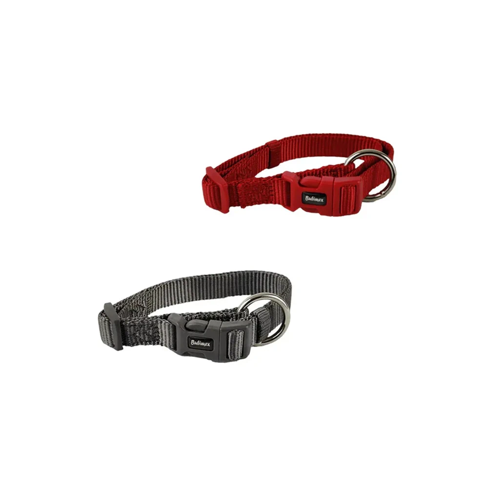 Collier Eco S Rouge-Noir-Vert-Marron