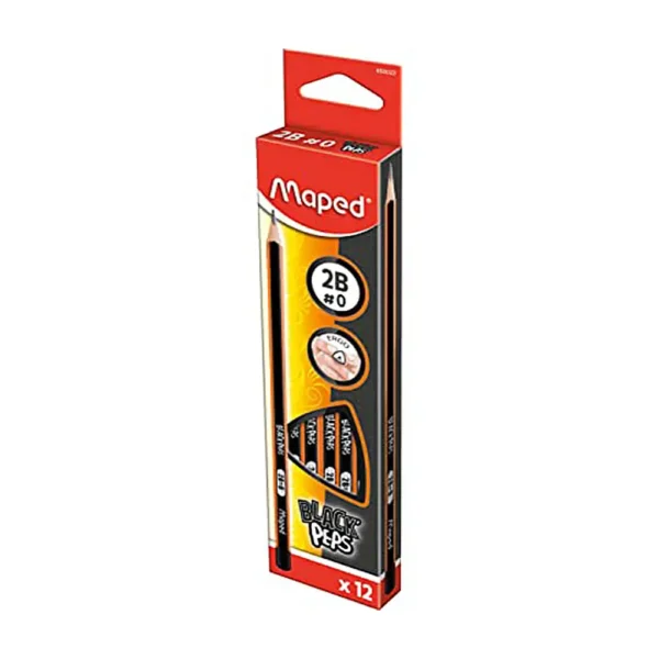 Crayons Graphite 2B Color’Peps Noir