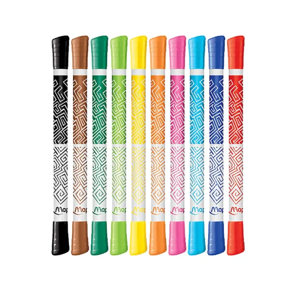 Feutres Color’Peps Pointe Duo en Boîte Carton 10 Pièces – Image 2