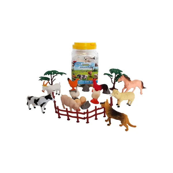 Figurines d'Animaux de la Ferme 10 en 1