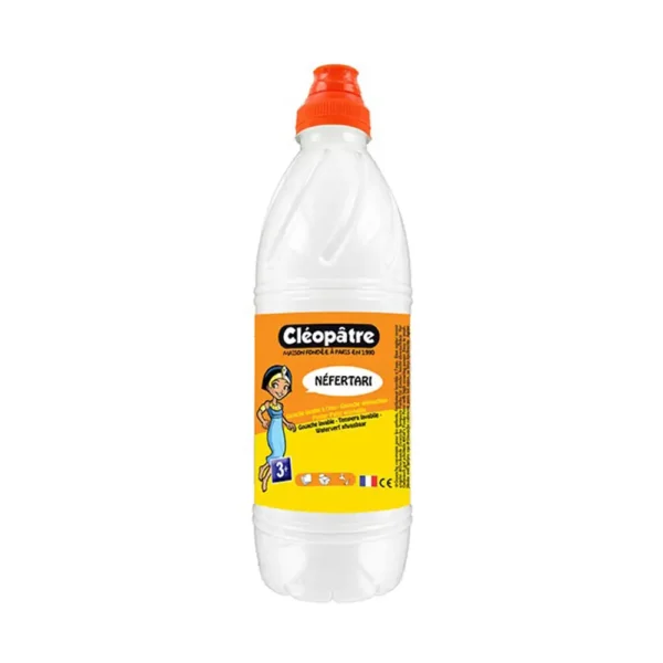 Flacon de Gouache 1L Nefertari Premium Blanc +6Ans