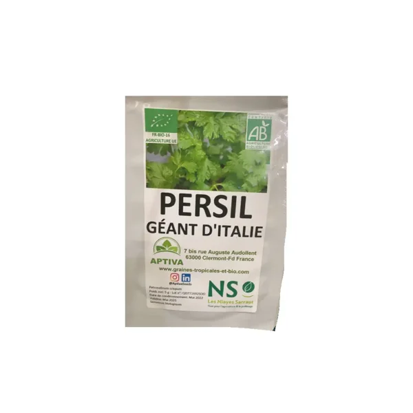 Persil Geant d'Italie Bio - Sachet de 5G
