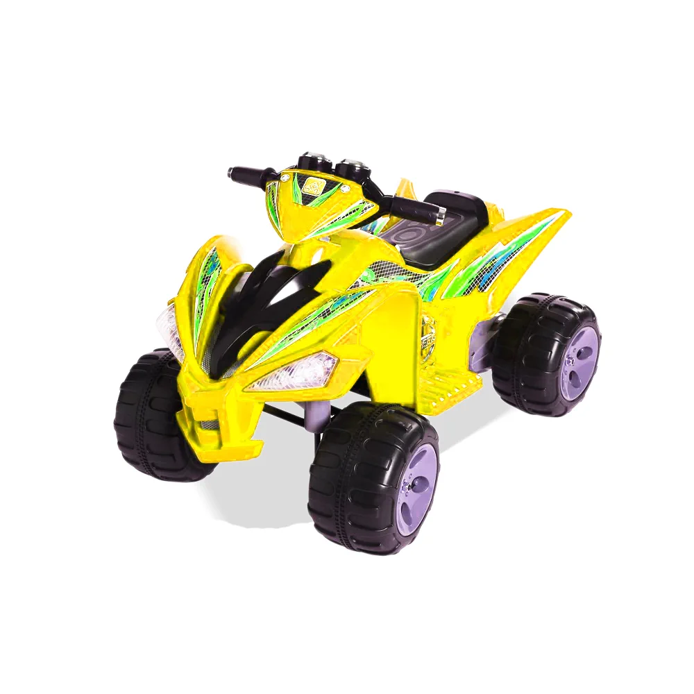 Quad Electrique Jaune  5299