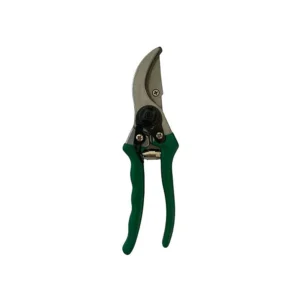 Sécateur à Main Plastifié Vert
