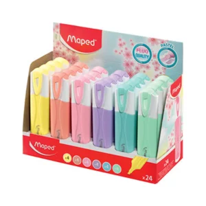 Surligneurs Fluo Peps Classic Pastel de Couleurs Assorties