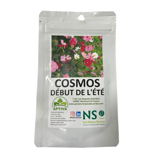 Cosmos Début de l’été melange Sachet de 10g