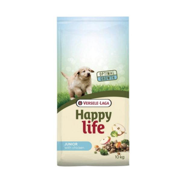 Happy Life Poulet – Croquettes pour chien – 10kg