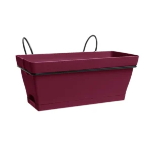 Jardinière Roméo avec Soucoupe Eclipse et Support