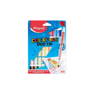 Feutres Duo Bi Pointes Maped Étui 10