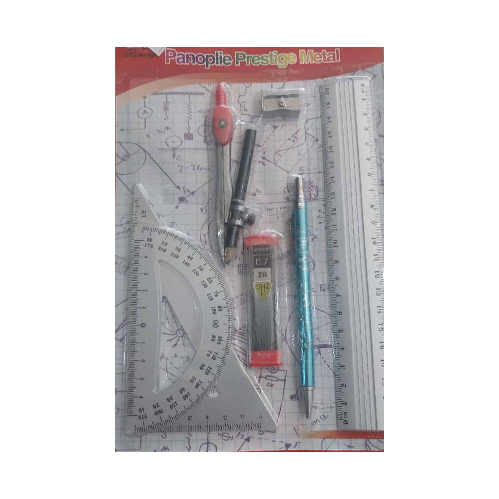 Kit de Traçage en Fer PM – Instruments Métalliques Résistants