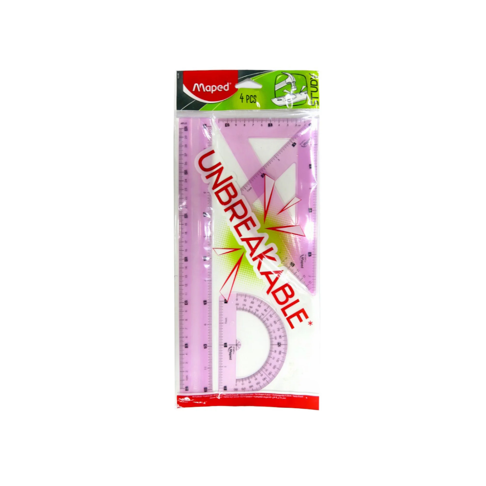 Kit de Traçage Study 20 cm 4 Pièces Maped