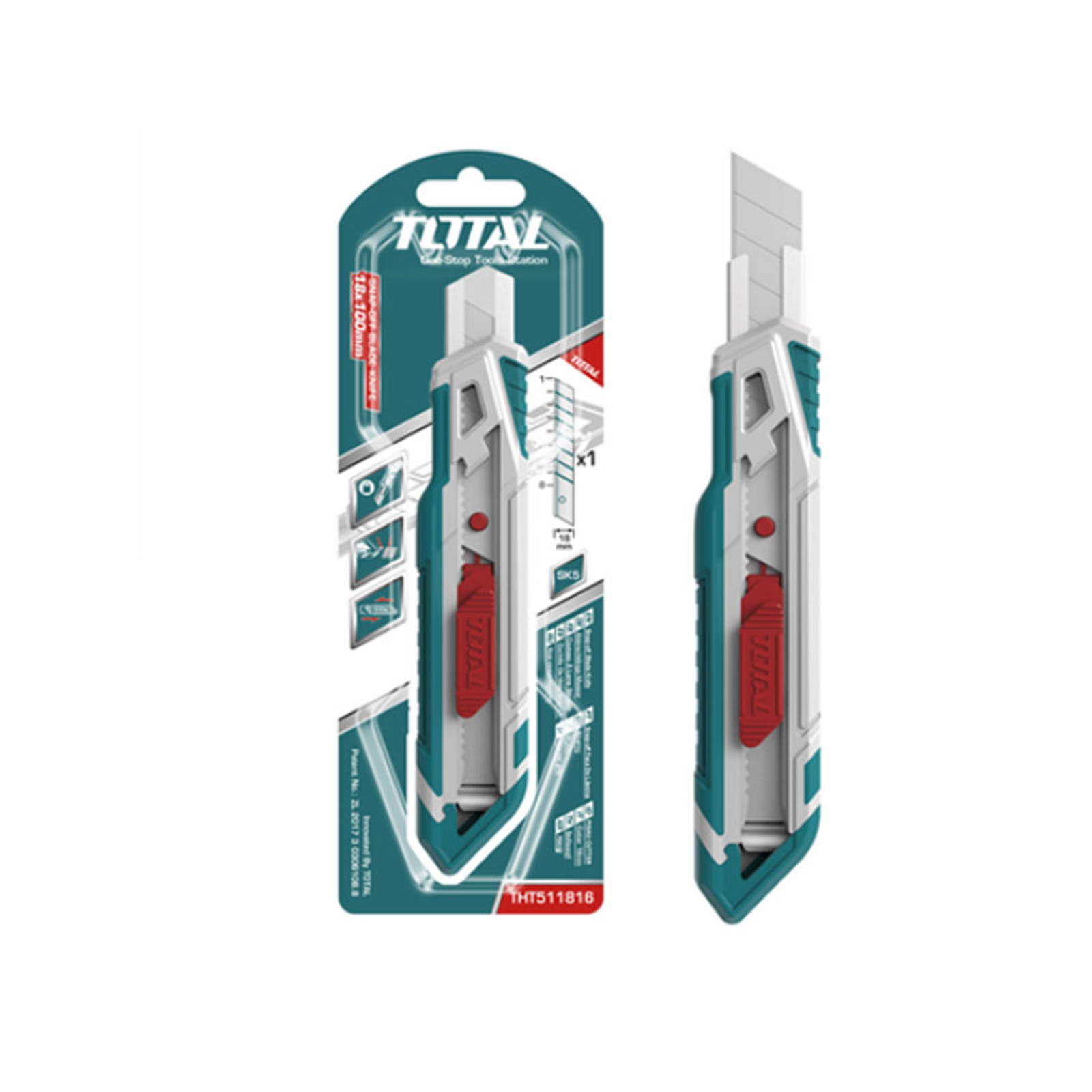 Couteau à lame sécable THT511816