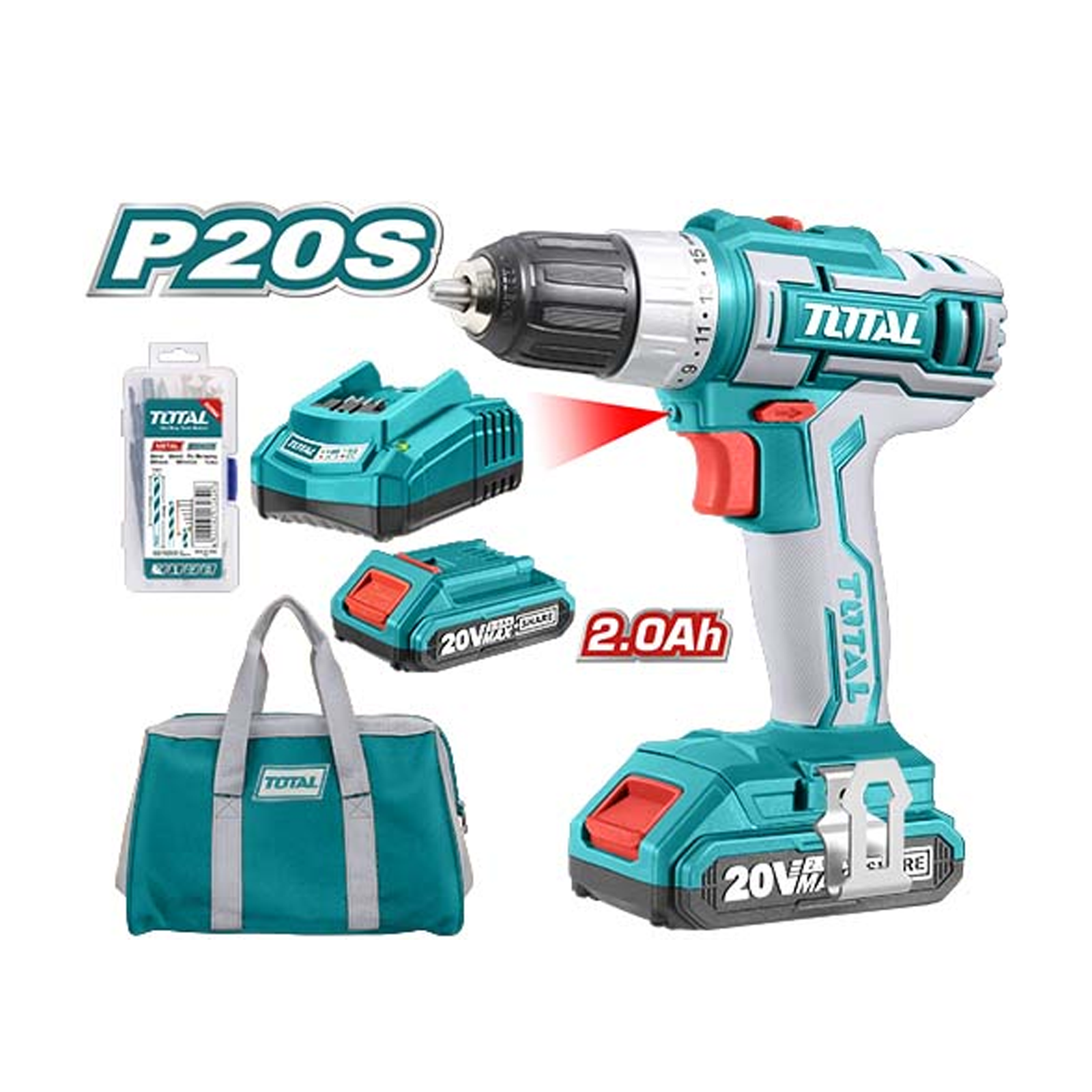 Perceuse sans fil lithium-ion TDLI2002