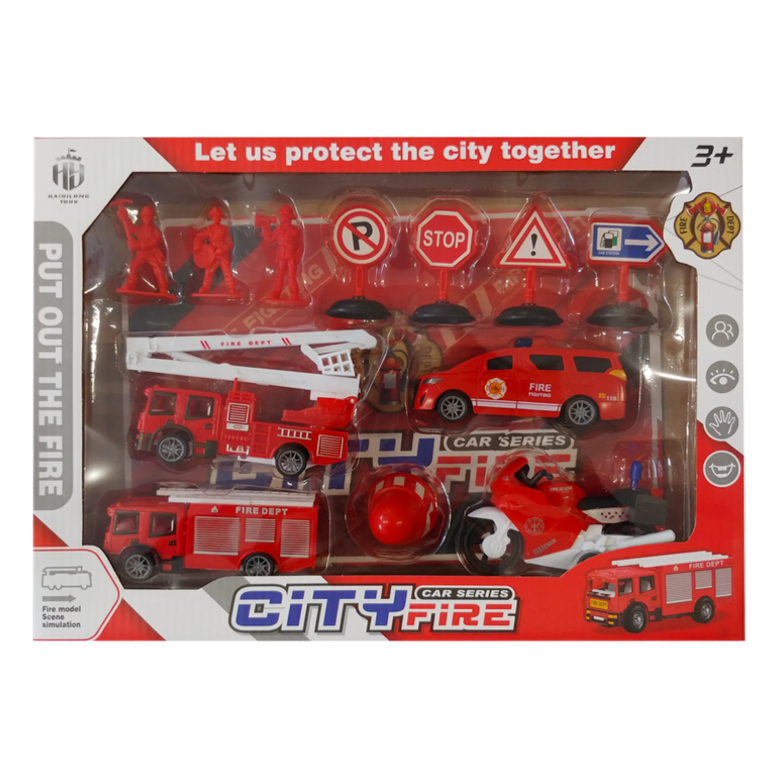 Coffret Set de Pompiers