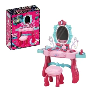 Coiffeuse avec Tabouret – 31 Pièces