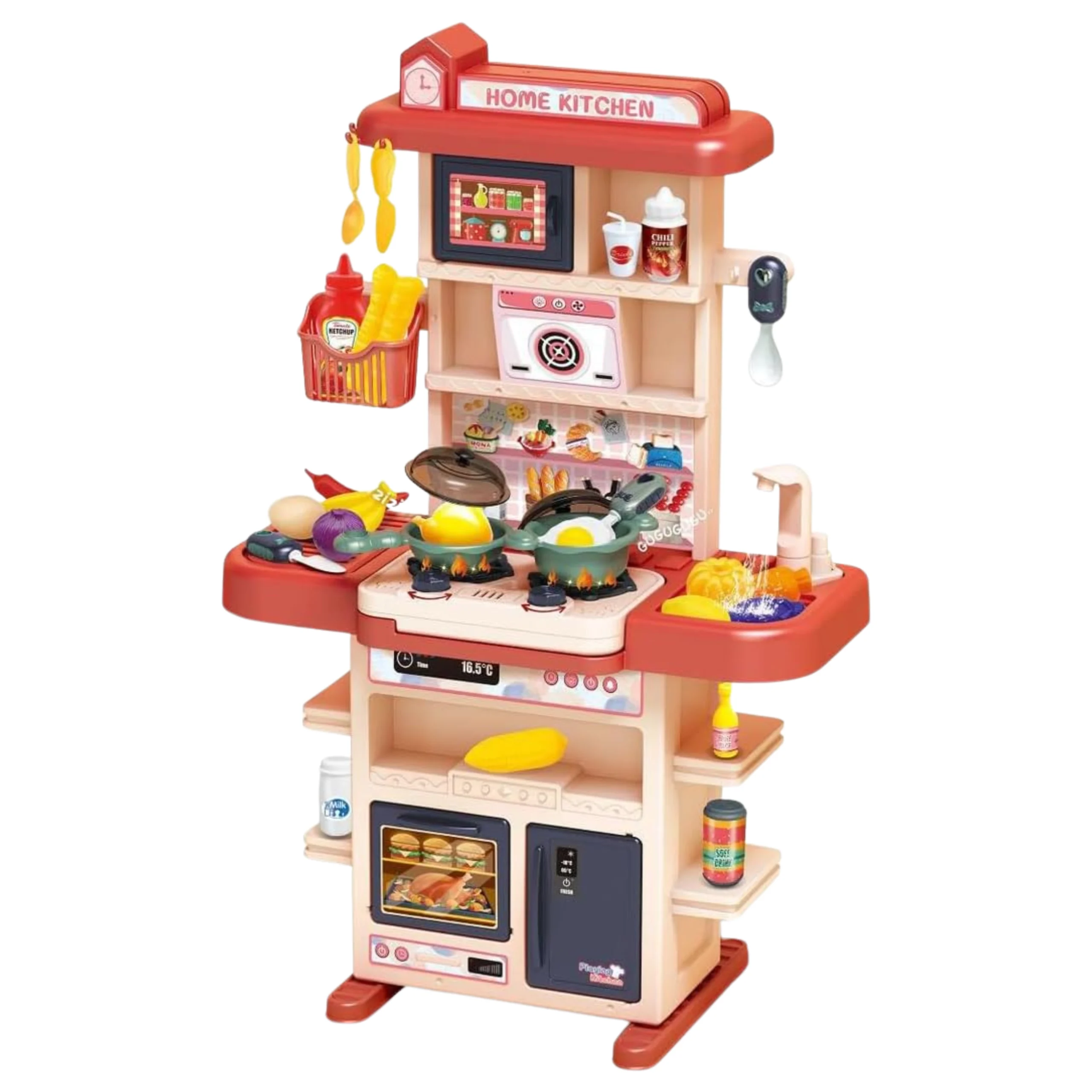 Ensemble de Jeu de Cuisine Interactif pour Enfants – 43 Pièces