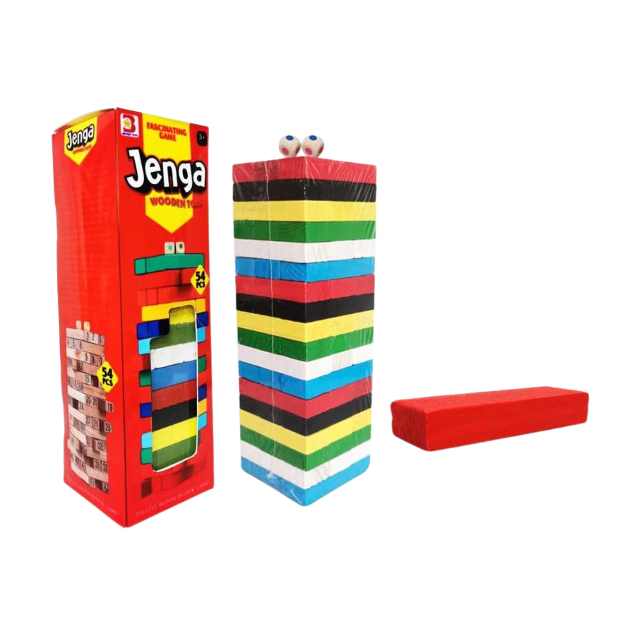 Jenga Multicolor