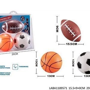 Coffret avec 3 Ballons