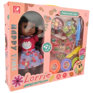 Poupée 28 cm avec Accessoires