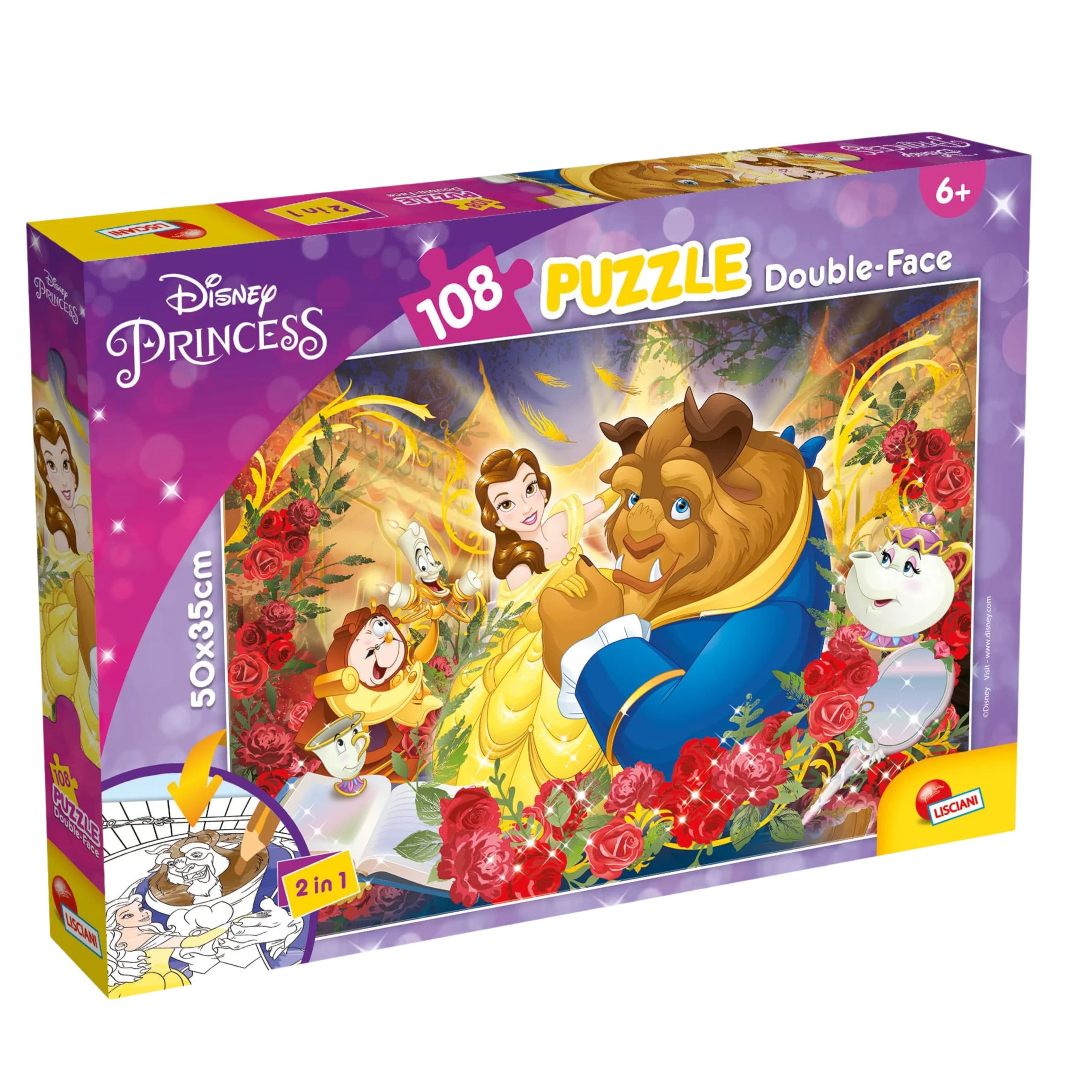 Puzzle La Belle et la Bête – Lisciani