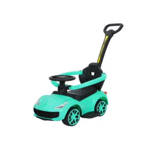 Voiture pour Enfant avec Canne – Verte
