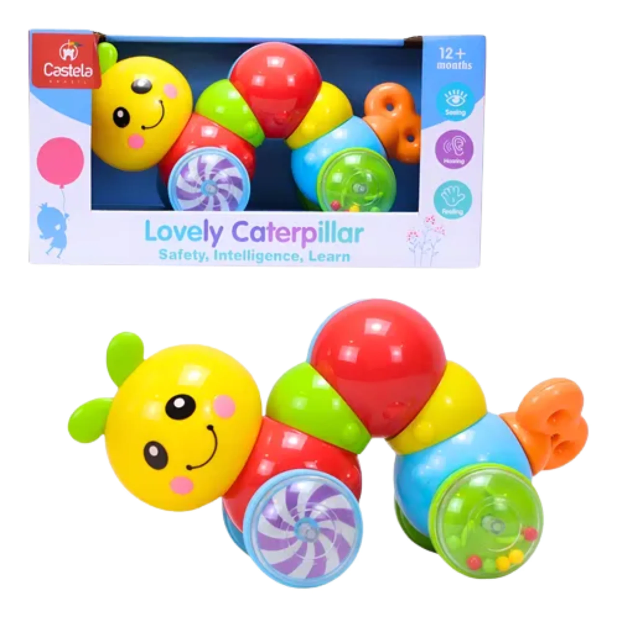 Chenille Caterpillar – Jouet d’éveil
