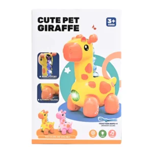 Girafe de compagnie musicale