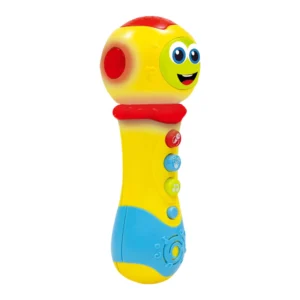 Microphone Bébé 2 en 1 – Jouet Musical Éducatif