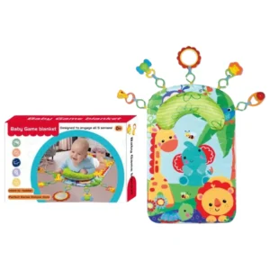 Tapis d’Éveil pour Bébé avec Hochet